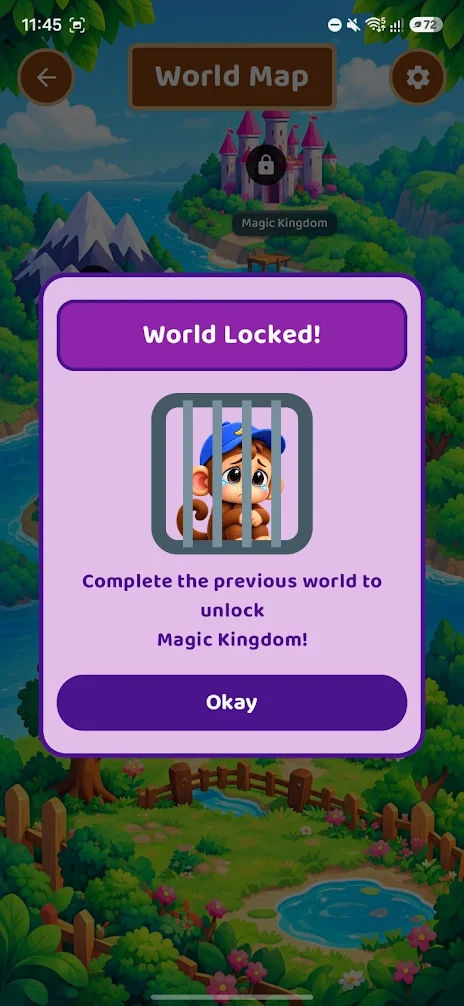 Magic Kingdom locked world
