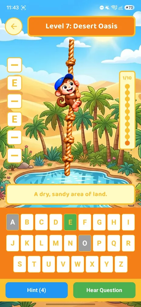 Desert oasis level